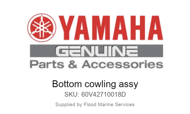 Bottom cowling assy