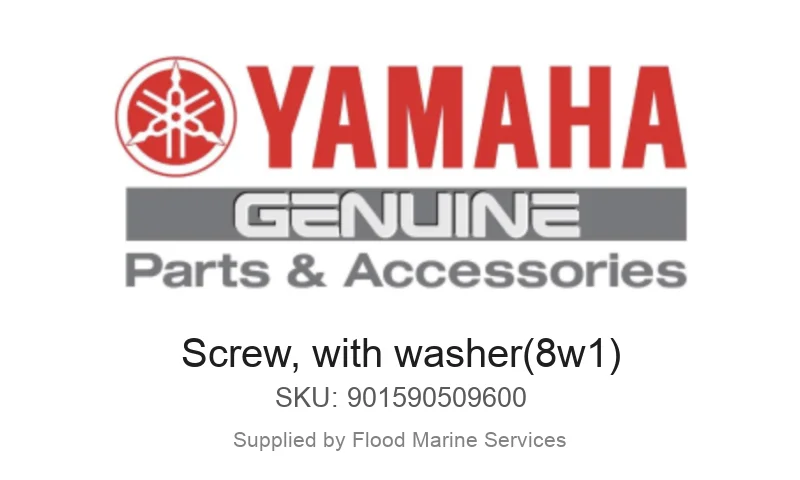 Screw, with washer(8w1)