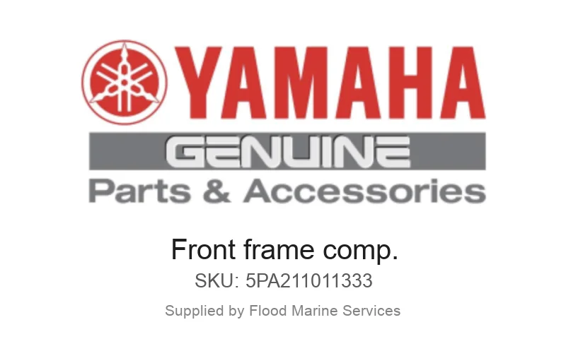 Front frame comp.