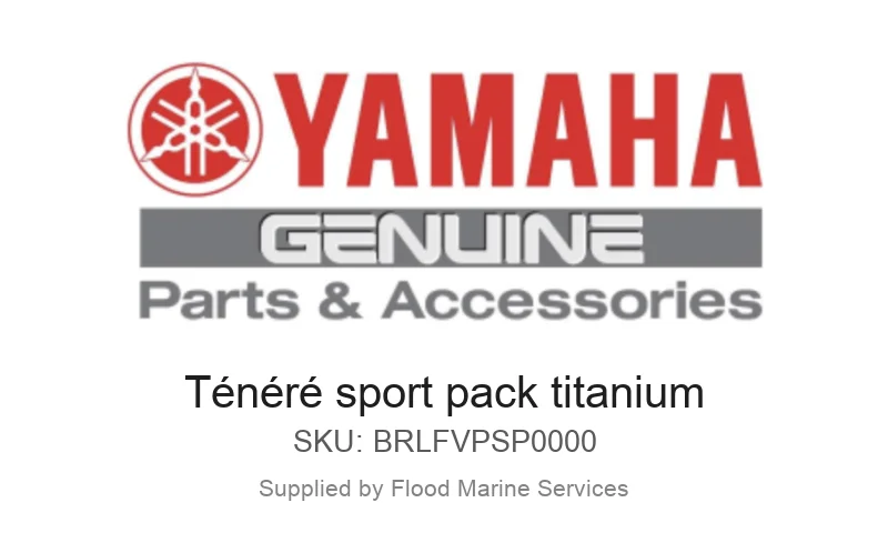 Ténéré sport pack titanium