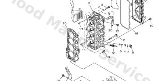 Genuine Yamaha 62Y111333100 - Guide, valve 1 - Supplied by Flood Marine