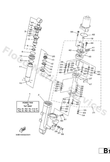 Genuine Yamaha 62Y4382L0000 - Cap, relief valve - Supplied by Flood Marine