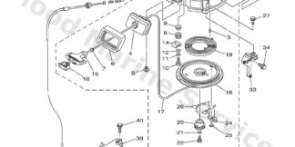 Genuine Yamaha 63D13437N000 - Mark, caution - Supplied by Flood Marine