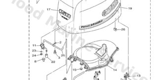 Genuine Yamaha 63P426752000 - Graphic, side 1 - Supplied by Flood Marine