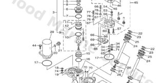 Genuine Yamaha 63P438301000 - Gear pump assy - Supplied by Flood Marine