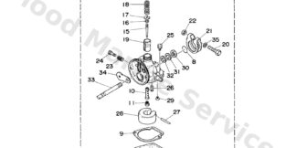 Genuine Yamaha 646143120800 - Valve, throttle - Supplied by Flood Marine