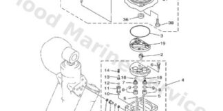 Genuine Yamaha 64E438600100 - Manual valve sub-assy - Supplied by Flood Marine