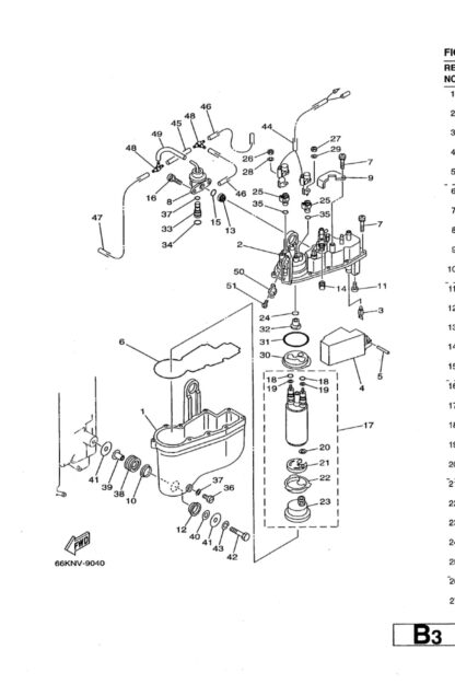 Genuine Yamaha 65L145460000 - Valve, needle - Supplied by Flood Marine