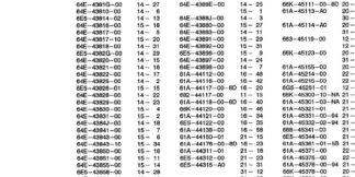 Genuine Yamaha 65N43155N000 - Mark 1 - Supplied by Flood Marine