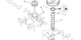 Genuine Yamaha 65W115370100 - Gear, driven - Supplied by Flood Marine