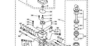 Genuine Yamaha 65W43800238D - Power trim & tilt assy - Supplied by Flood Marine