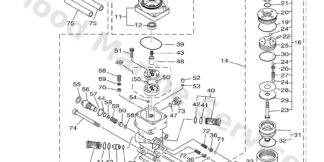 Genuine Yamaha 65W438300000 - Gear pump assy - Supplied by Flood Marine