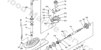 Genuine Yamaha 65W4533100CA - Housing, bearing - Supplied by Flood Marine