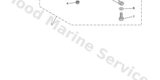 Genuine Yamaha 65W613510000 - Rod, steering link - Supplied by Flood Marine