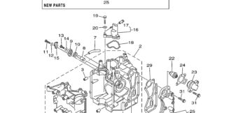 Genuine Yamaha 66M15100021S - Crankcase assy - Supplied by Flood Marine
