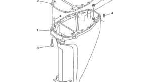 Genuine Yamaha 66M45111004D - Casing, upper - Supplied by Flood Marine