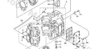 Genuine Yamaha 66T115650000 - Washer, bearing cover - Supplied by Flood Marine