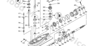 Genuine Yamaha 66T455710000 - Gear - Supplied by Flood Marine