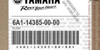 Genuine Yamaha 6A1143850000 - Float - Supplied by Flood Marine