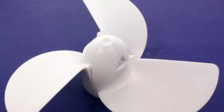 Genuine Yamaha 6A1459430000 - Propeller Assy (3X7-1/4″X4″-A) - Supplied by Flood Marine
