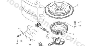 Genuine Yamaha 6A1836254100 - Mark 5 - Supplied by Flood Marine