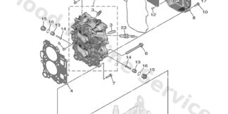 Genuine Yamaha 6AH111331000 - Guide, valve 1 - Supplied by Flood Marine