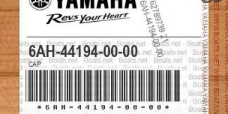 Genuine Yamaha 6AH441940000 - Cap - Supplied by Flood Marine