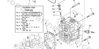 Genuine Yamaha 6AU111331000 - Guide, valve 1 - Supplied by Flood Marine