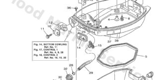 Genuine Yamaha 6AU428010000 - Cowling clamp comp. - Supplied by Flood Marine