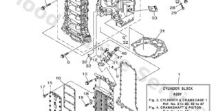 Genuine Yamaha 6AW154510000 - Gasket, crankcase cover 1 - Supplied by Flood Marine
