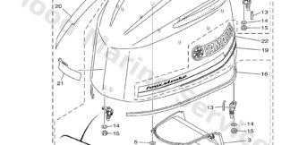 Genuine Yamaha 6AW426971000 - Tuning fork mark - Supplied by Flood Marine