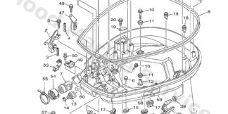 Genuine Yamaha 6BB42710008D - Bottom cowling assy - Supplied by Flood Marine