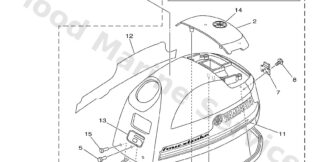 Genuine Yamaha 6BX426760000 - Graphic, side 2 - Supplied by Flood Marine