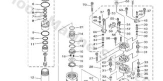 Genuine Yamaha 6C5438300900 - Gear pump assy - Supplied by Flood Marine