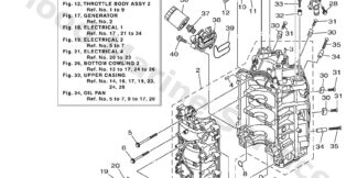 Genuine Yamaha 6CB154510100 - Gasket, crankcase cover 1 - Supplied by Flood Marine