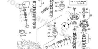 Genuine Yamaha 6CB155120000 - Gear, idler 1 - Supplied by Flood Marine