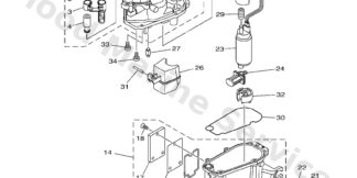 Genuine Yamaha 6CB244600000 - Relief valve assy - Supplied by Flood Marine