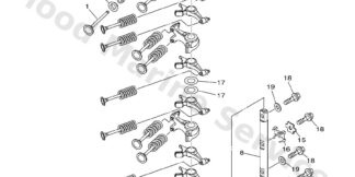 Genuine Yamaha 6CJ121211000 - Valve, exhaust - Supplied by Flood Marine