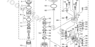 Genuine Yamaha 6CJ4381B1000 - Free piston sub assy - Supplied by Flood Marine
