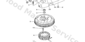 Genuine Yamaha 6CJ819190000 - Graphic, regulator - Supplied by Flood Marine