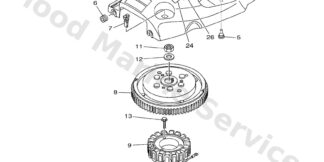 Genuine Yamaha 6CJ819190100 - Graphic, regulator - Supplied by Flood Marine