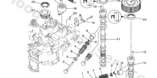 Genuine Yamaha 6D8115360100 - Gear, drive - Supplied by Flood Marine