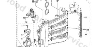 Genuine Yamaha 6D8131050300 - Control valve assy - Supplied by Flood Marine