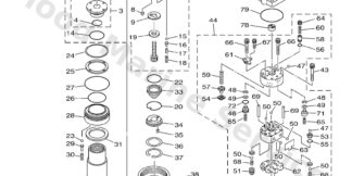 Genuine Yamaha 6D8438300100 - Gear pump assy - Supplied by Flood Marine