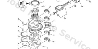 Genuine Yamaha 6DA114270000 - Bearing, thrust 2 - Supplied by Flood Marine