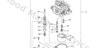 Genuine Yamaha 6DR148600000 - Check valve assy - Supplied by Flood Marine