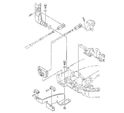 Genuine Yamaha 6DR485010100 - Remote Cont. Attachment Assy. - Supplied by Flood Marine