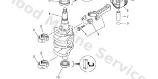 Genuine Yamaha 137116331000 - Pin, piston - Supplied by Flood Marine