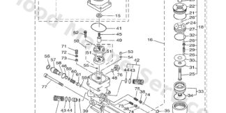 Genuine Yamaha 67C43800118D - Power trim & tilt assy - Supplied by Flood Marine