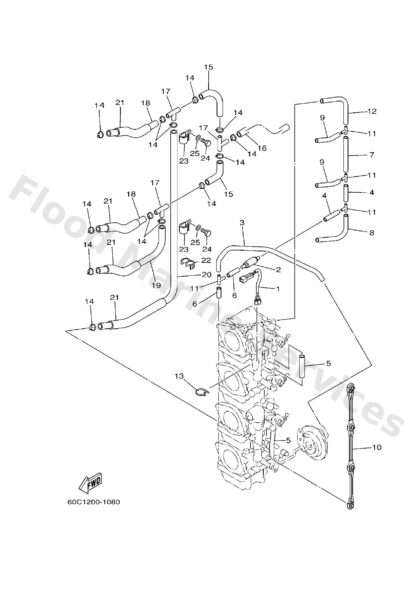 Genuine Yamaha 67F131830000 - Valve, check - Supplied by Flood Marine